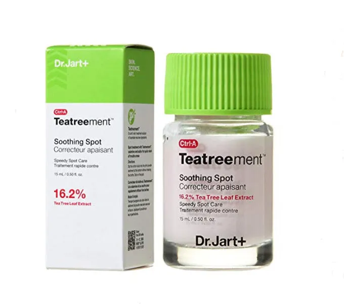 [1 1] Dr. JART Teatreement Soothing Spot 15ml Pink Powders Derma acne Skincare Solution Calamine Sensitive