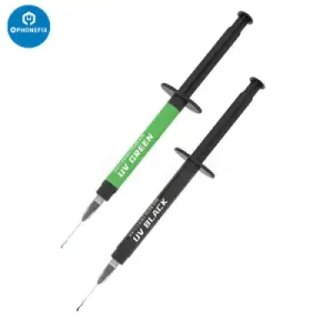 2UUL UV Curable Solder Mask Black Green Paste With 0.6mm Needle