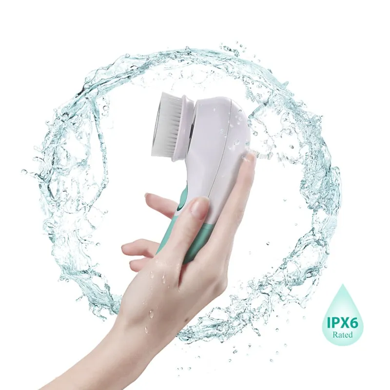 3 In-one Waterproof Facial Brush Deep Cleansing Set