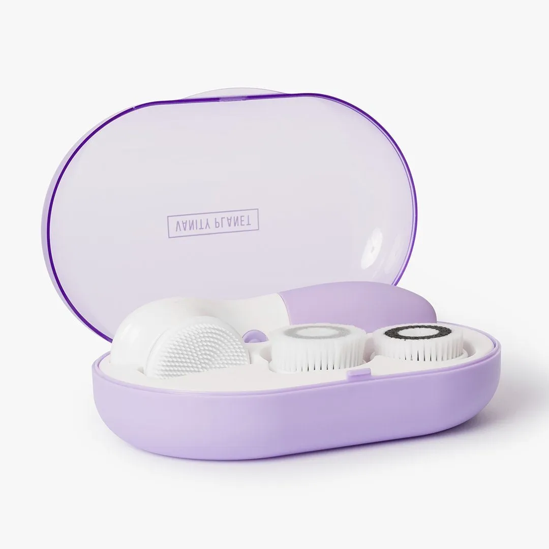 3 In-one Waterproof Facial Brush Deep Cleansing Set