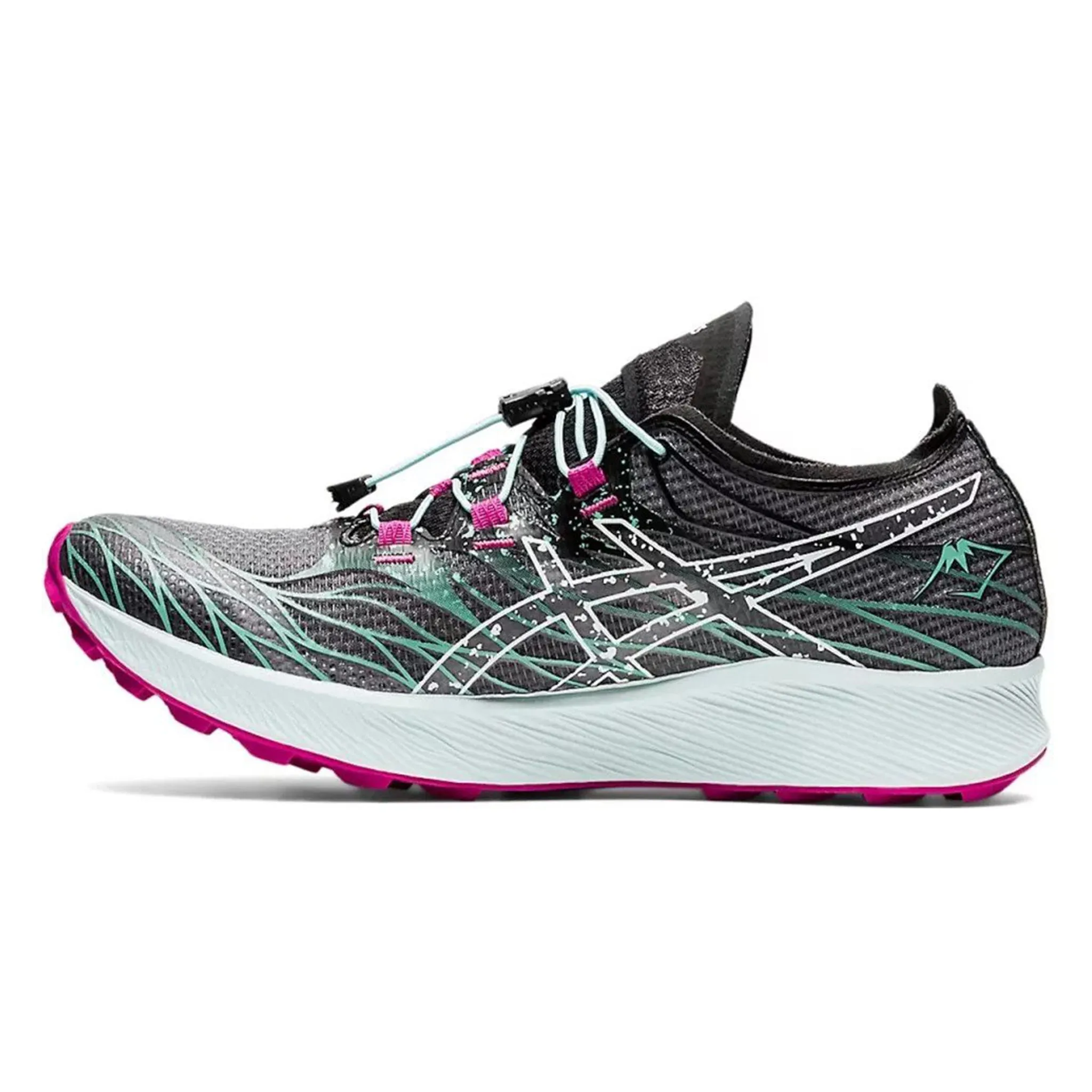 ASICS FUJI SPEED BLACK SOOTHING SEA (WOMEN'S)