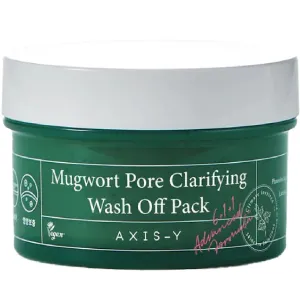 Axis-Y 6 1 1 Mugwort Pore Clarifying Wash Off Mask Pack 100ml