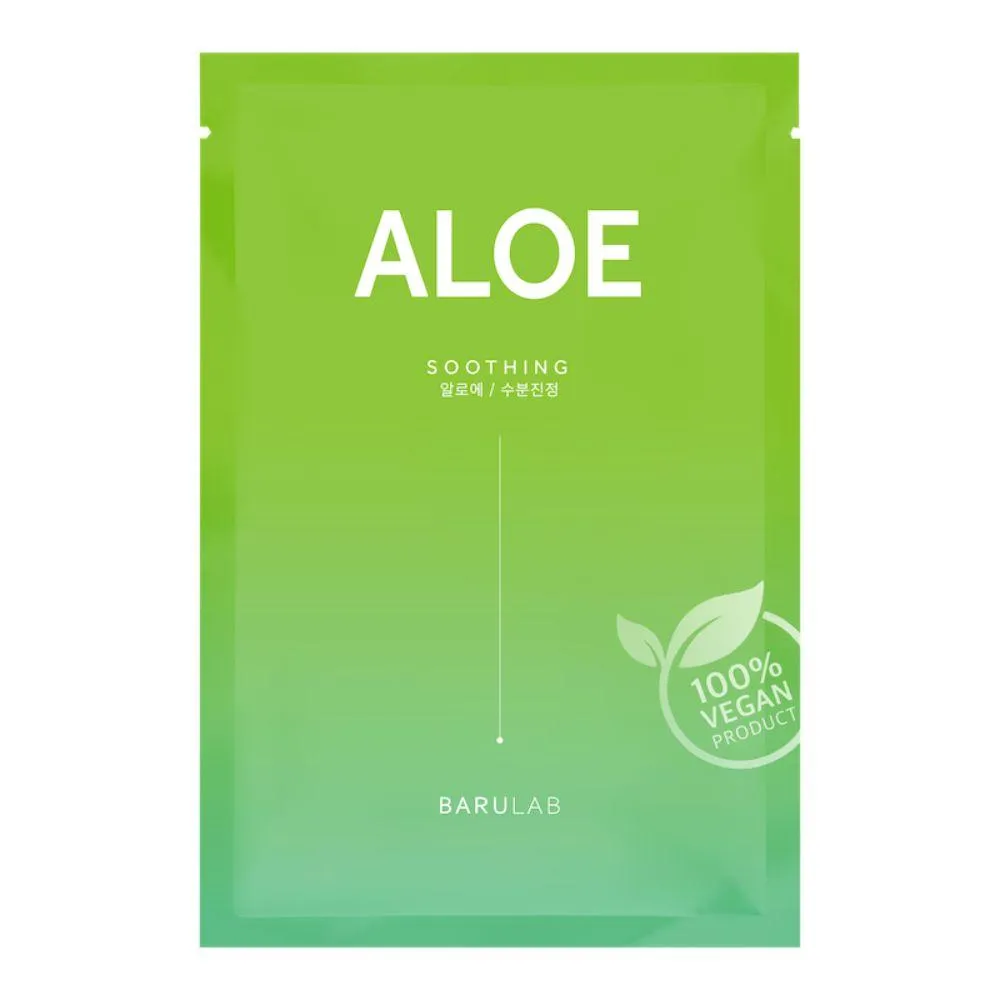 BARULAB Vegan Sheet Mask Aloe, 20ml