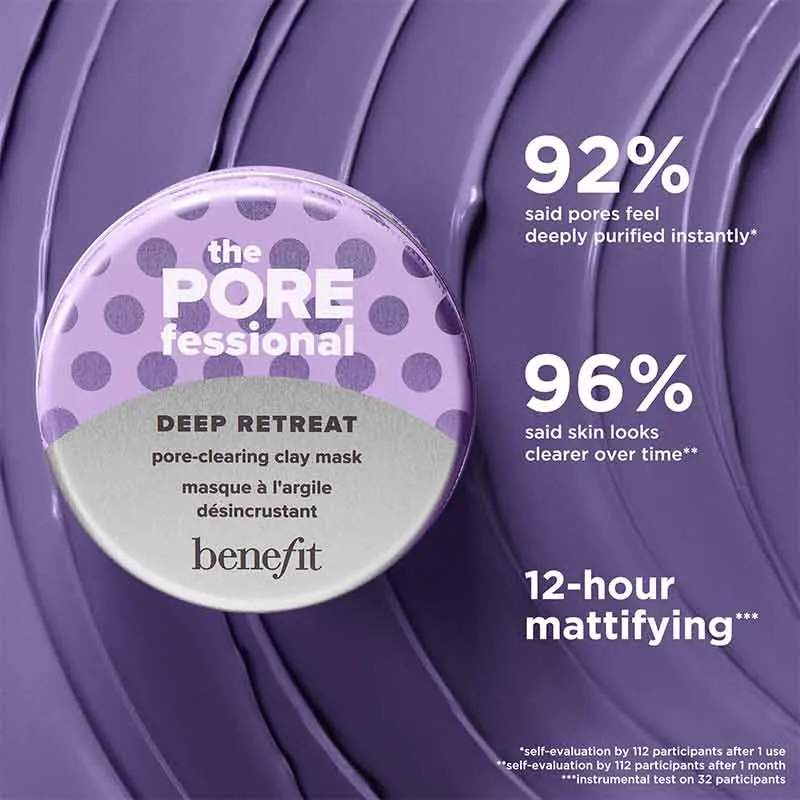 Benefit Cosmetics The Porefessional Deep Retreat Clay Mask