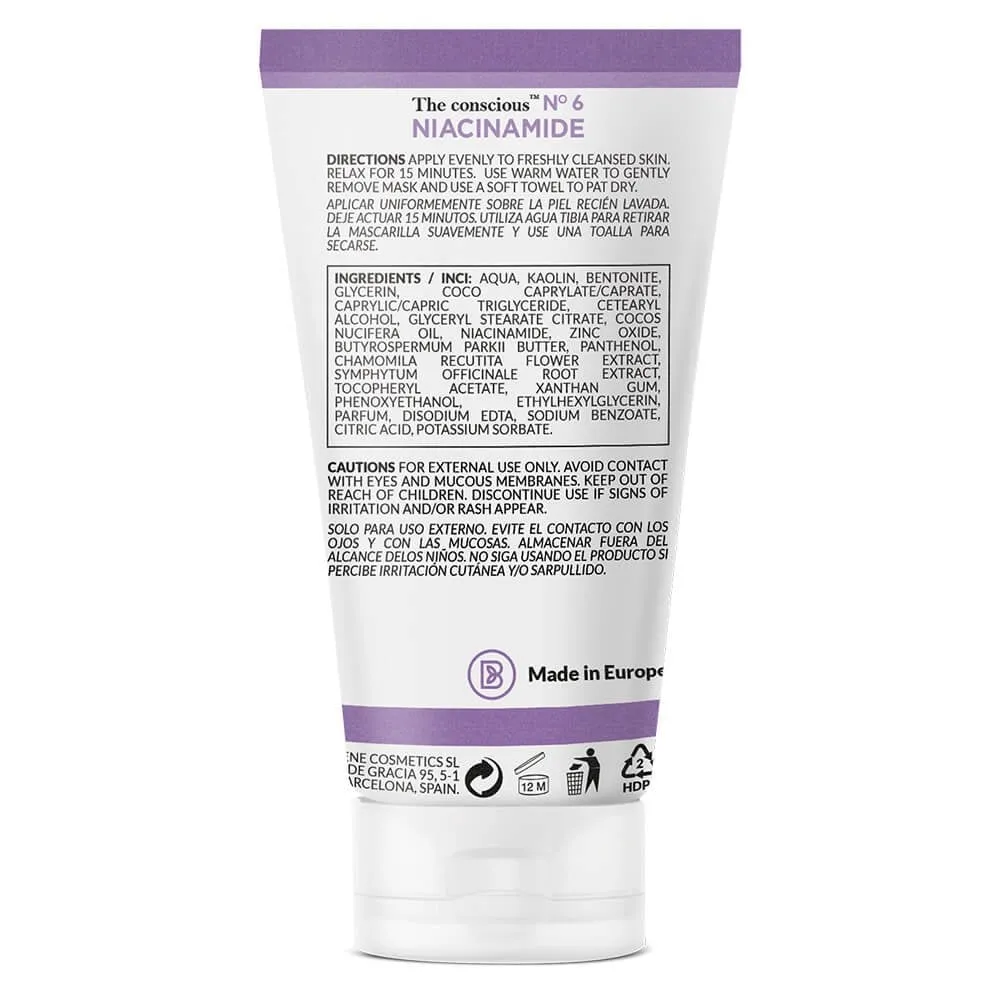 Biovene The Conscious No. 6 Niacinamide Blemish-Rescue Deep Cleansing Face Mask 50ml