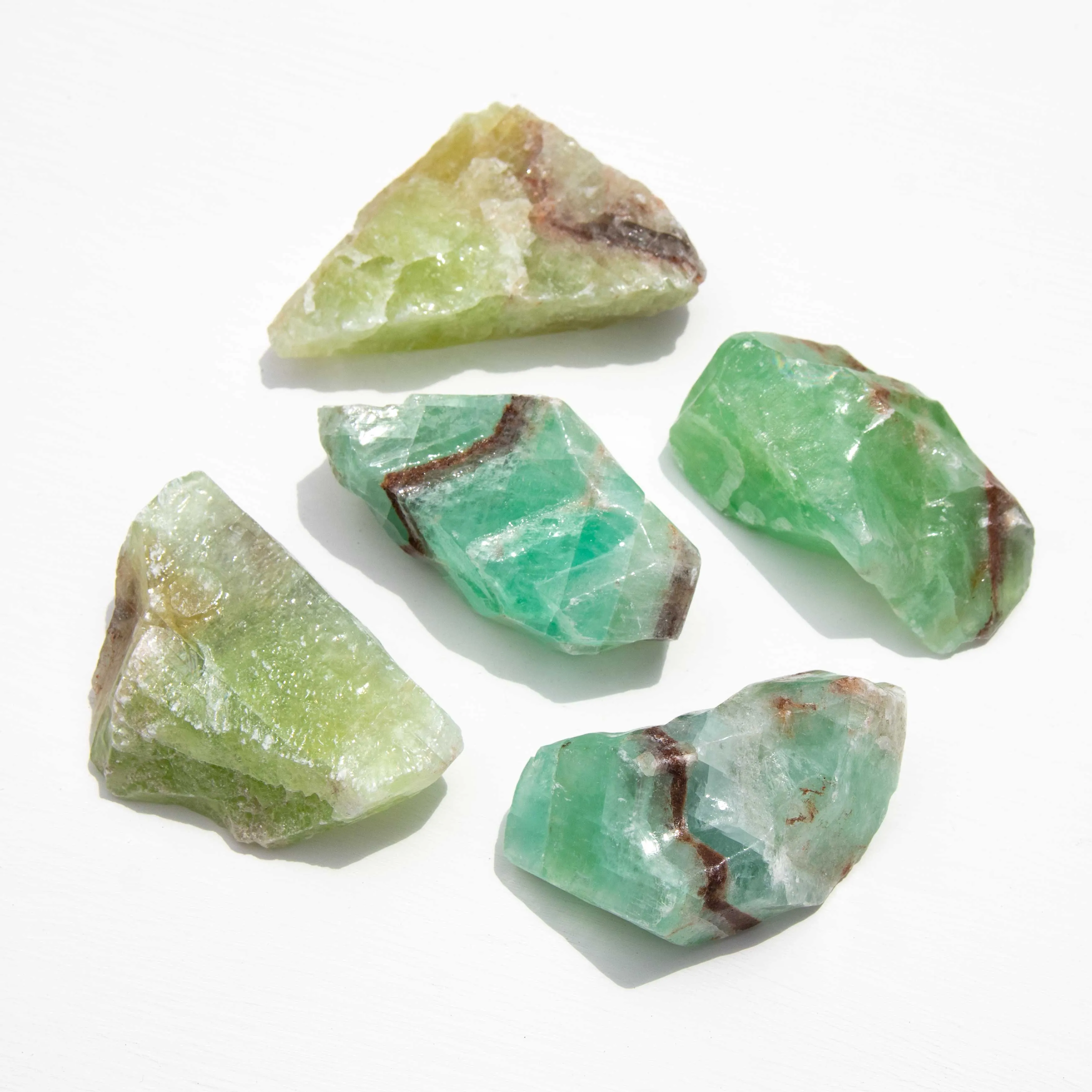 Calcite - Green, Chunks