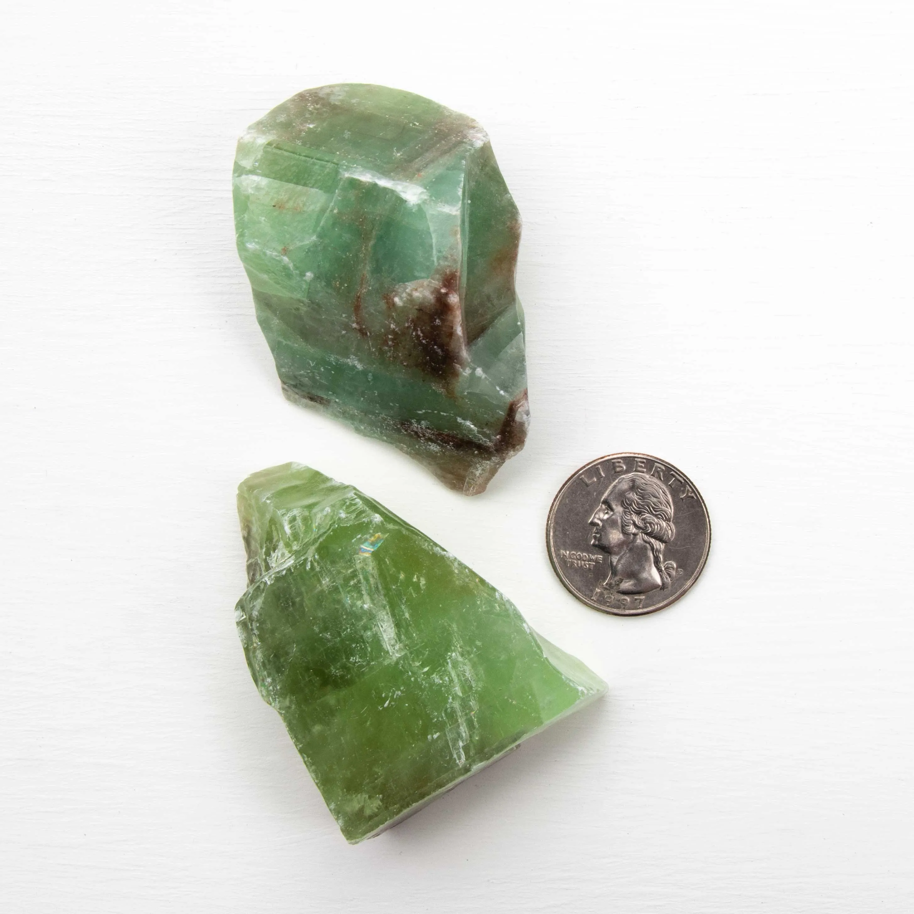 Calcite - Green, Chunks