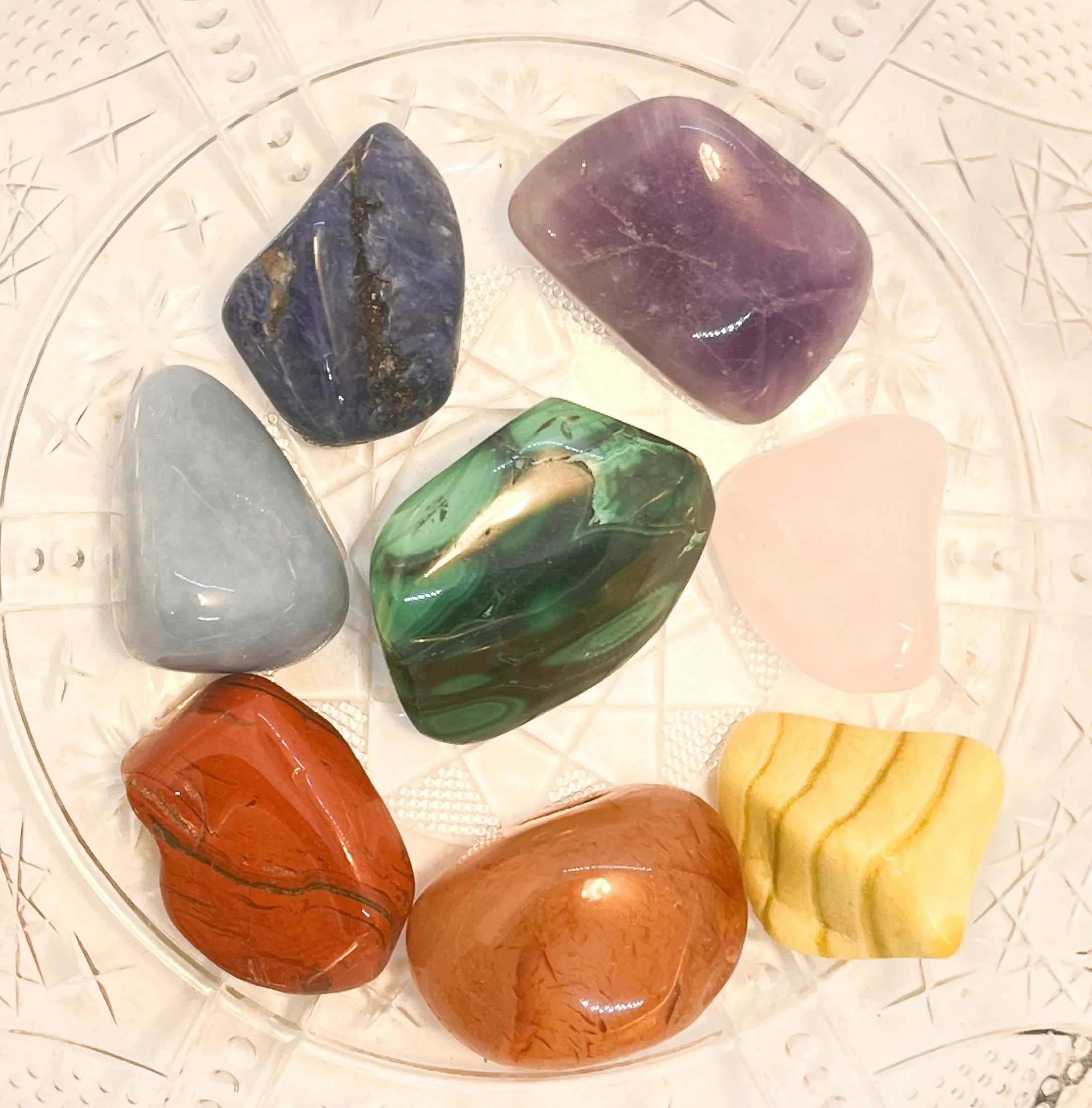 Chakra Healing Balancing Charged Tumble Stones