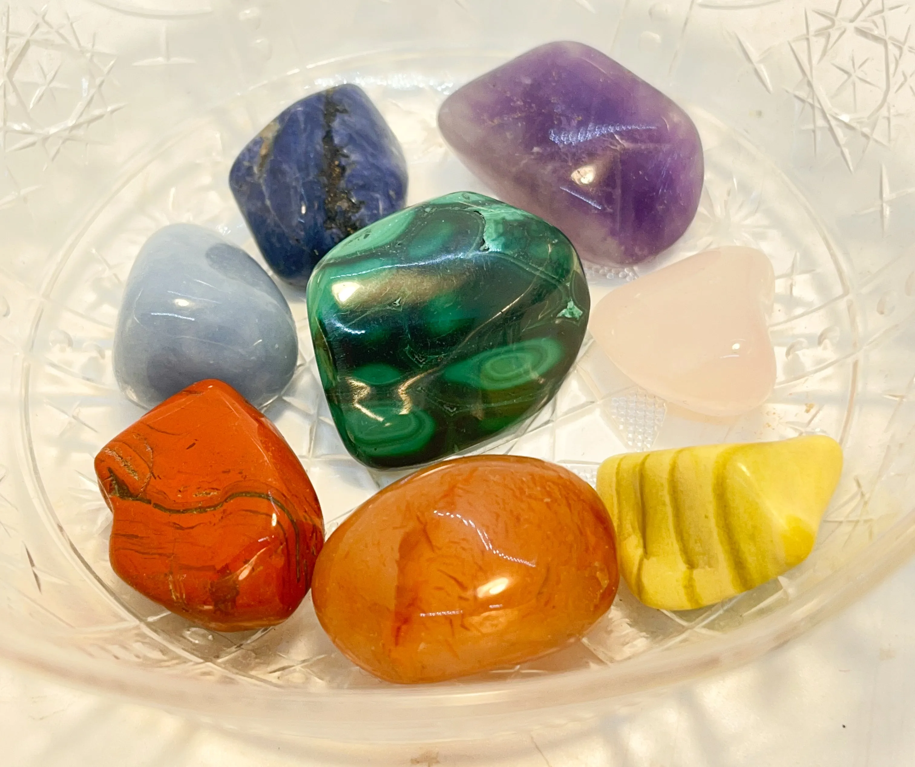 Chakra Healing Balancing Charged Tumble Stones