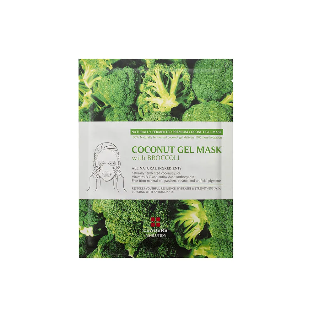 Coconut Gel Mask with Broccoli