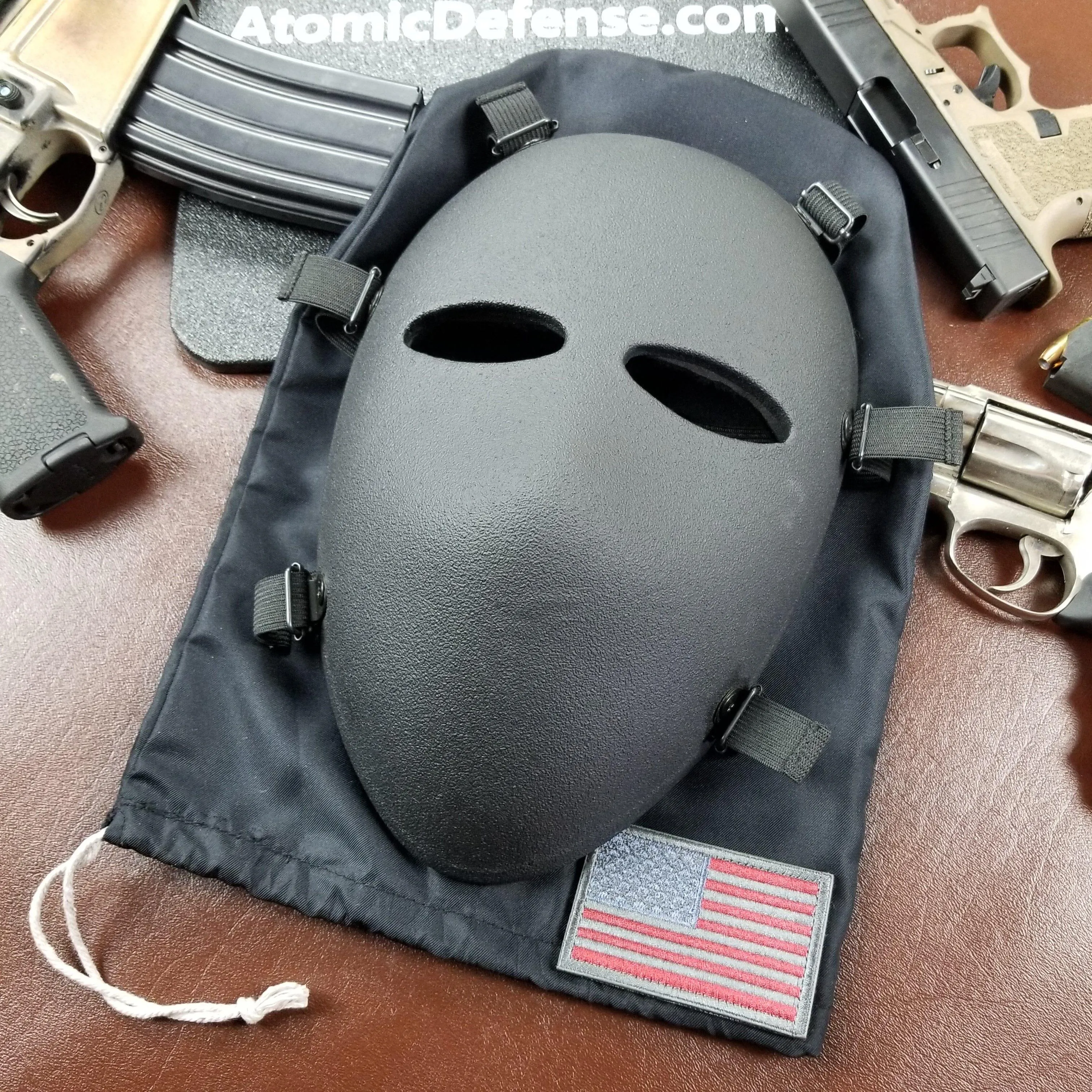 CQCM™ Full Face Bulletproof Mask | NIJ Level IIIA 