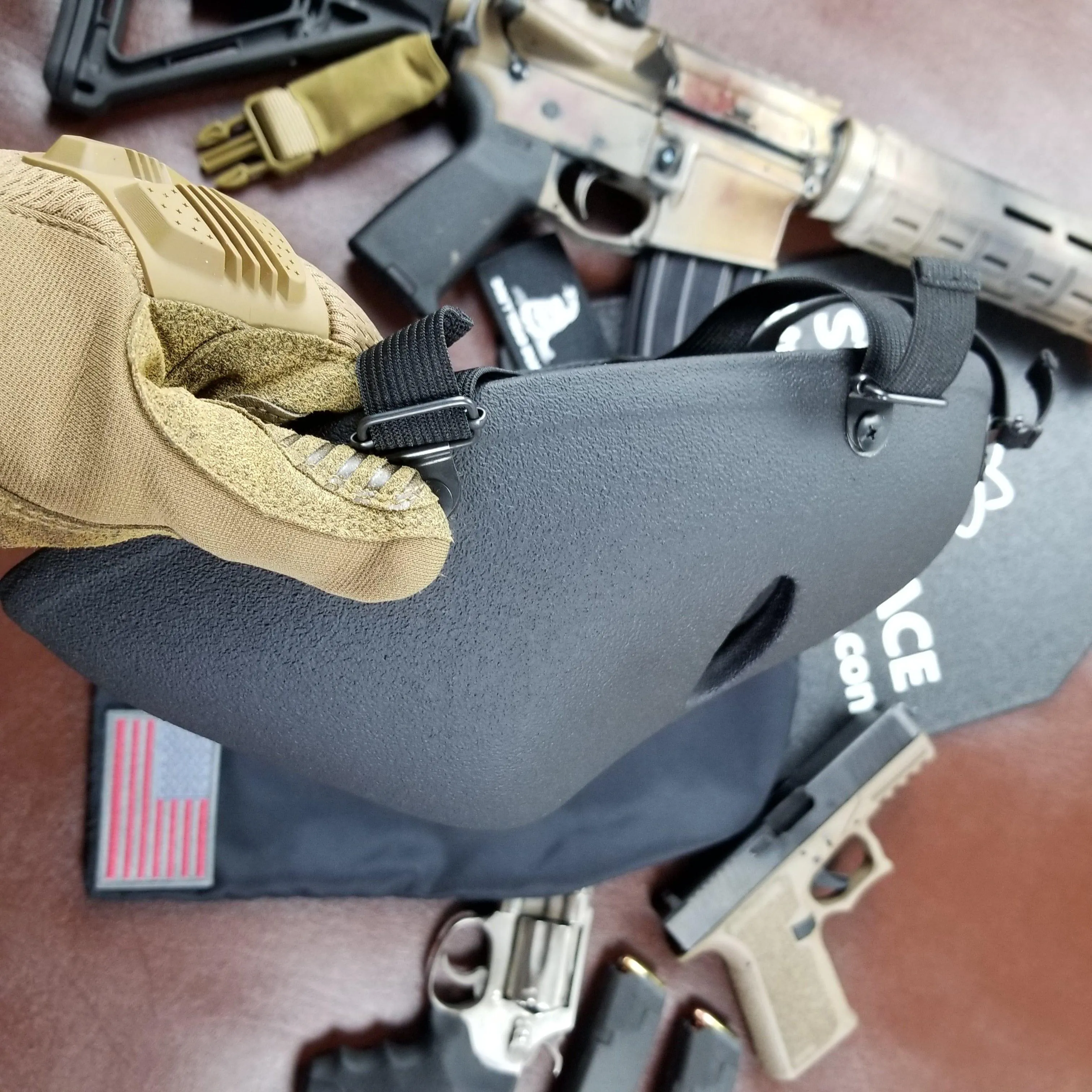 CQCM™ Full Face Bulletproof Mask | NIJ Level IIIA 