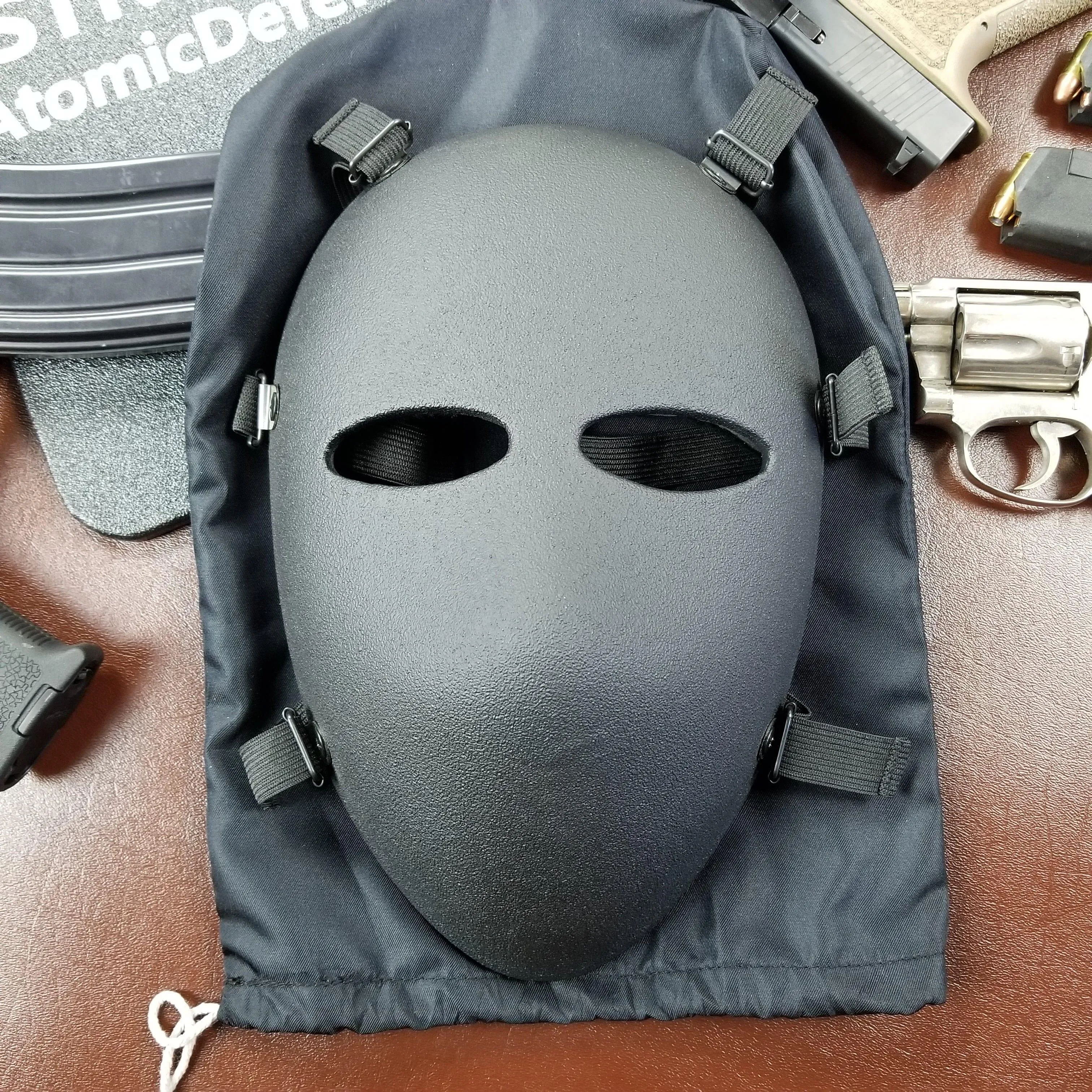 CQCM™ Full Face Bulletproof Mask | NIJ Level IIIA 