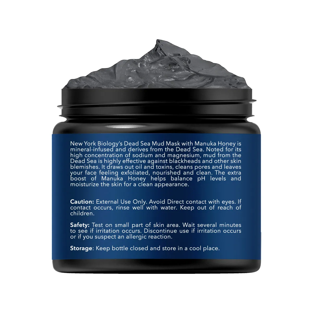 Dead Sea Mud Mask with Manuka Honey - 4 oz