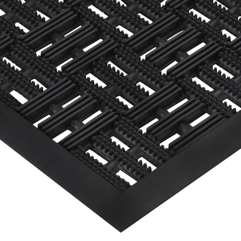 Door Mat Rectangular 45x75 cm Rubber