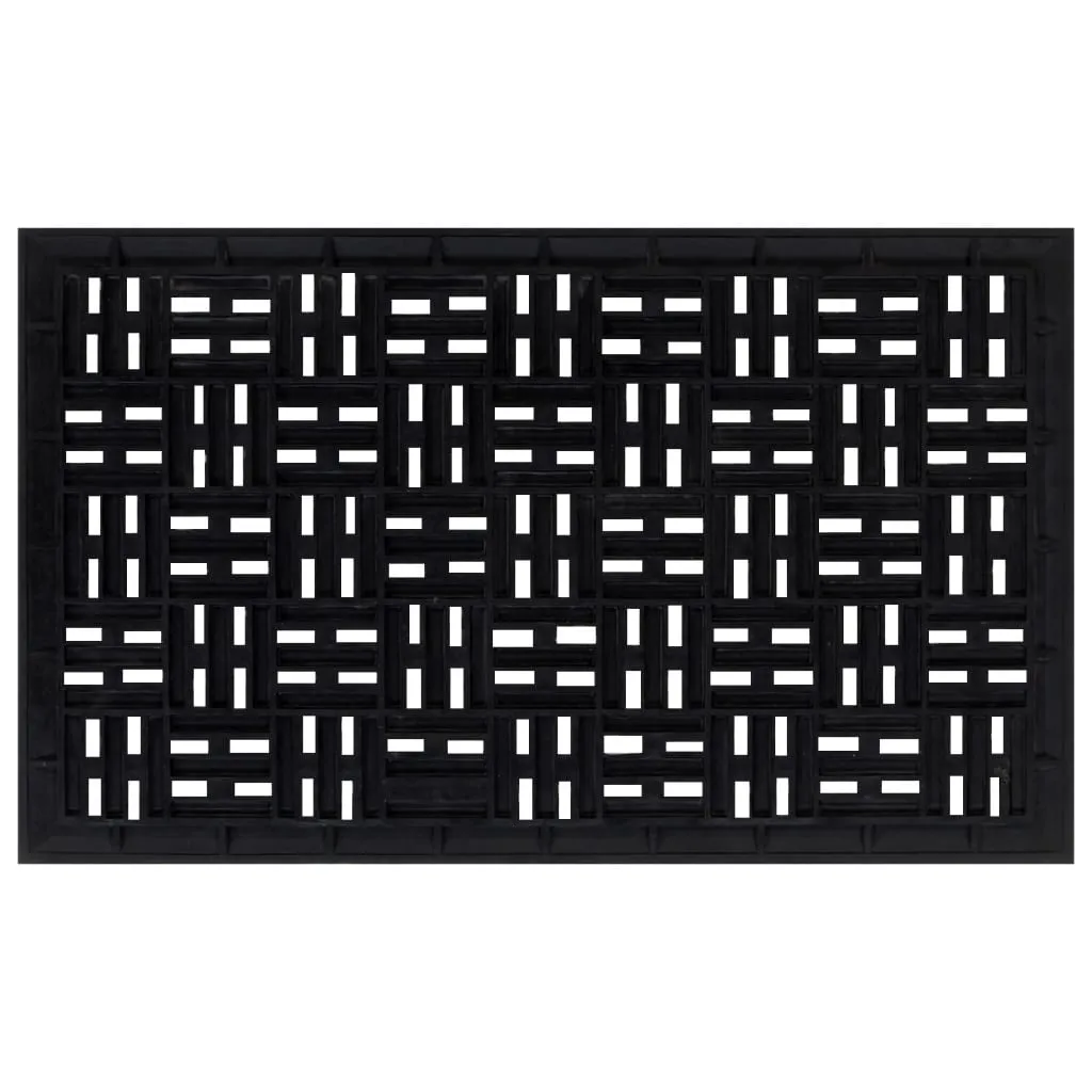 Door Mat Rectangular 45x75 cm Rubber