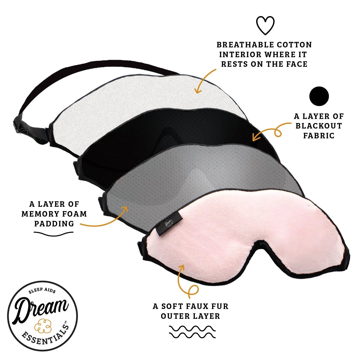 Escape Sleep Mask Kit (9 Colors)