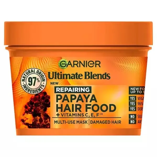 Garnier Hair Food 3-in-1 Hair Treatment Mask Papaya Hair Food