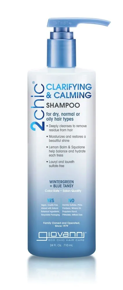 Giovanni 2chic Clarifying & Calming Shampoo 24 oz Liquid