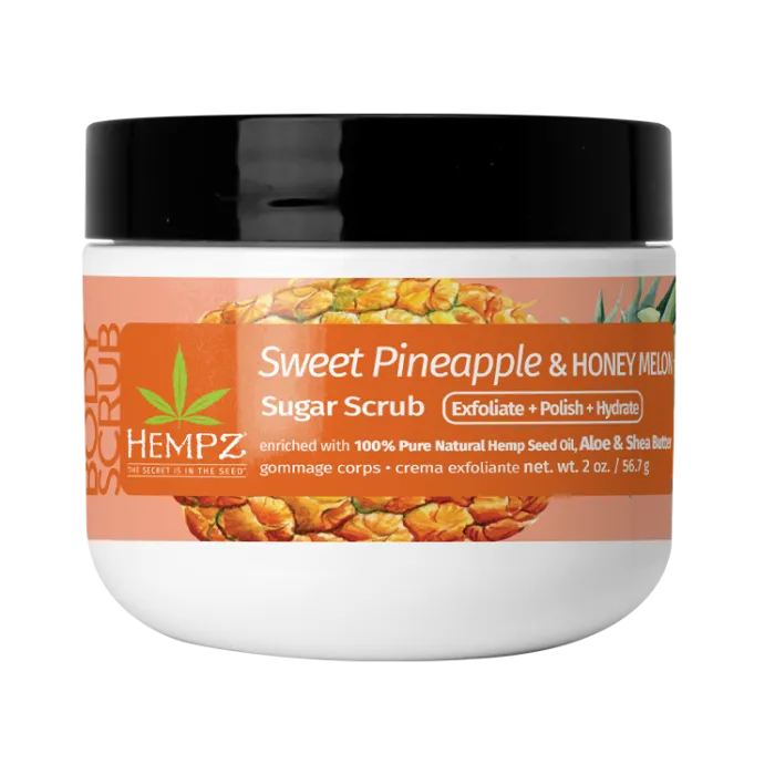 Hempz Sweet Pineapple Body Scrub 2 oz.