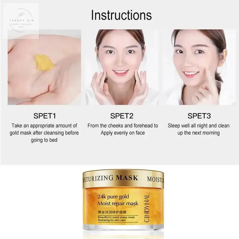 Honey Collagen & Aloe Face Cream Sleeping Mask