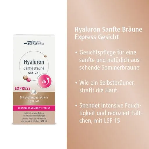 HYALURON GENTLE TAN EXPRESS FACE CREAM