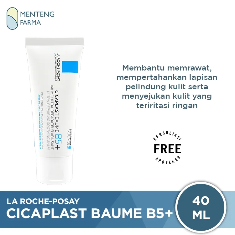 La Roche Posay Cicaplast Baume B5  Repairing Soothing Balm 40 mL - Pelembab Kulit