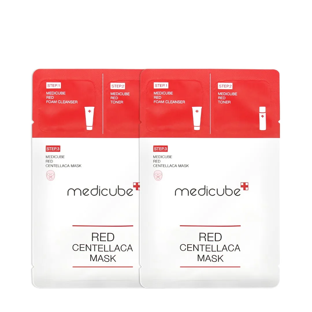 [M-CLUB] Medicube Red Centellaca Mask (2ea)