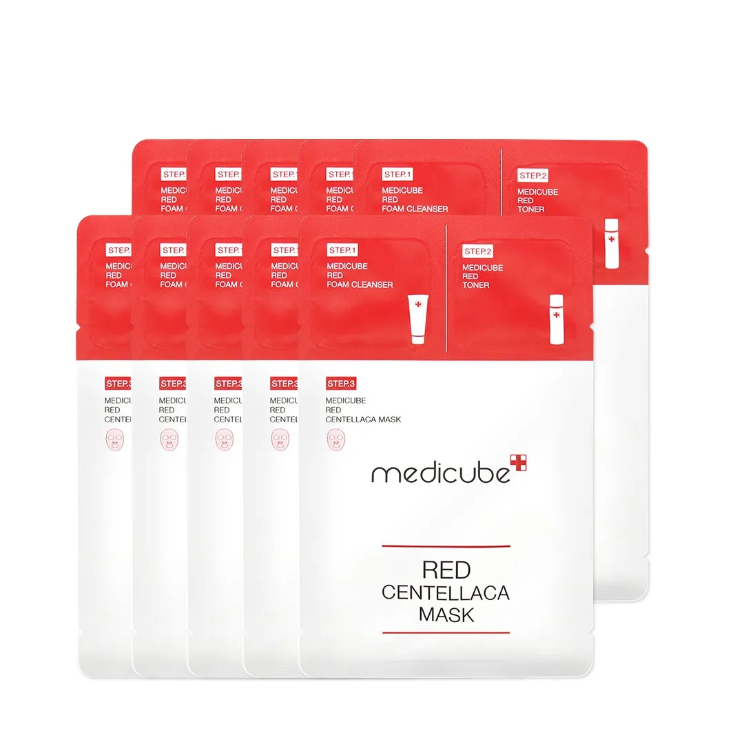 Medicube Red Centellaca Masks (10ea)