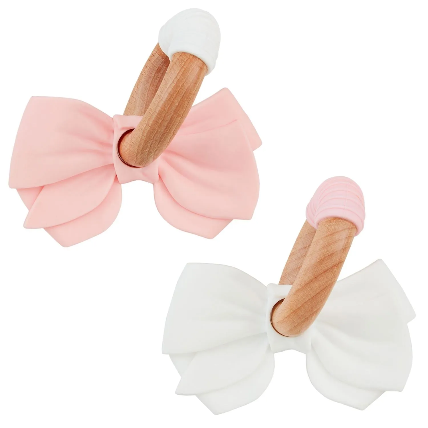 Mud Pie Bow Teething Ring