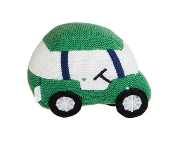 Mud Pie Golf Knit Rattle