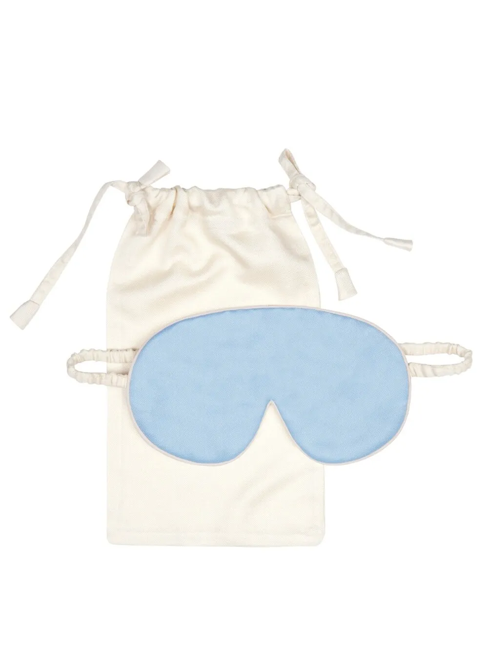 Mulberry Silk Eye Mask - Andaman Blue