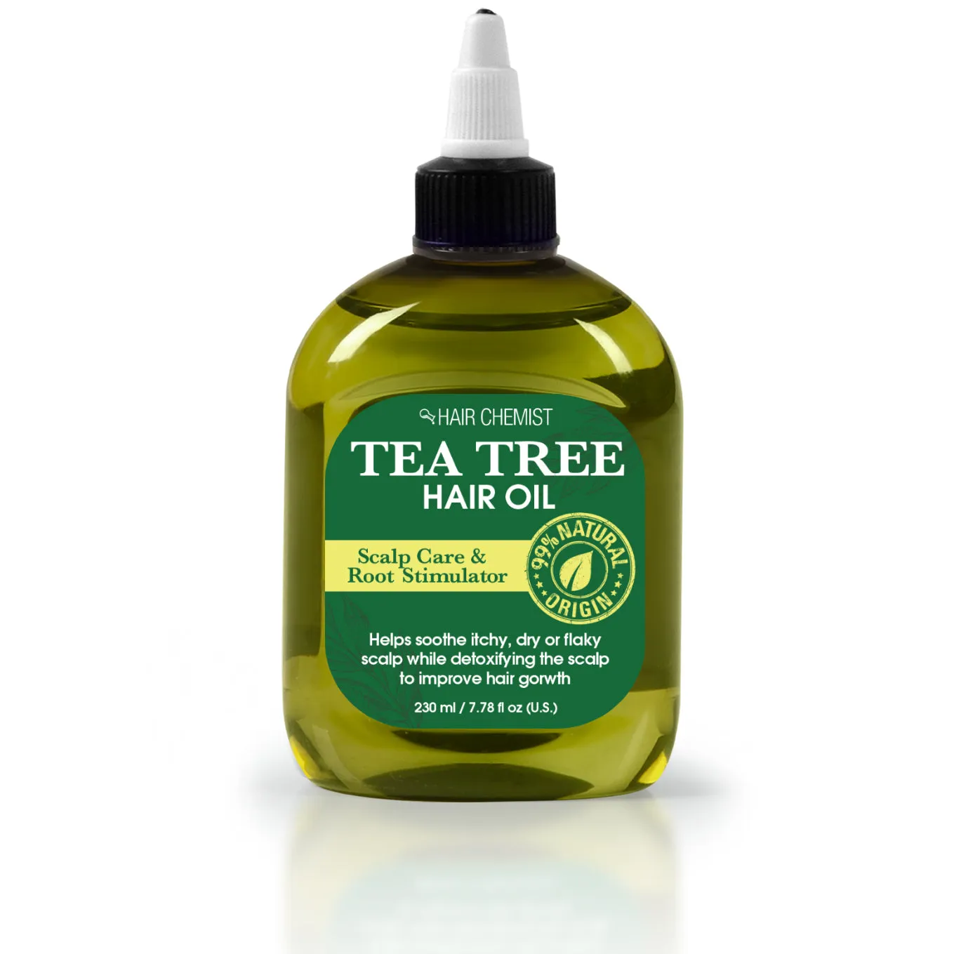 Natures Spirit Tea Tree Oil Shampoo 33.8 & Conditioner 33oz, Hair Mask 8oz & Hair Oil 8oz. 4-PC SET