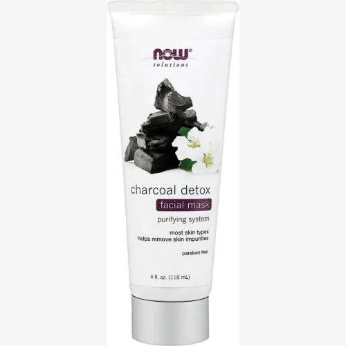 Now - charcoal detox facial mask, 118ml