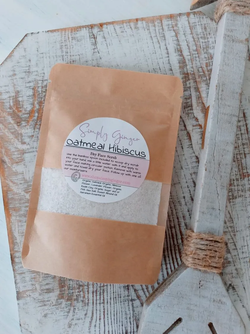 Oatmeal   Rose Gentle Exfoliation ll Dry Face Mask