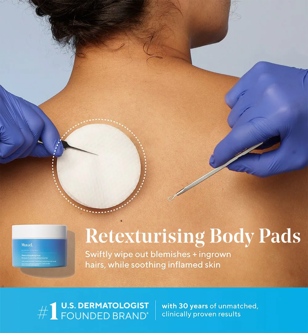 Retexturising Body   Face Pads