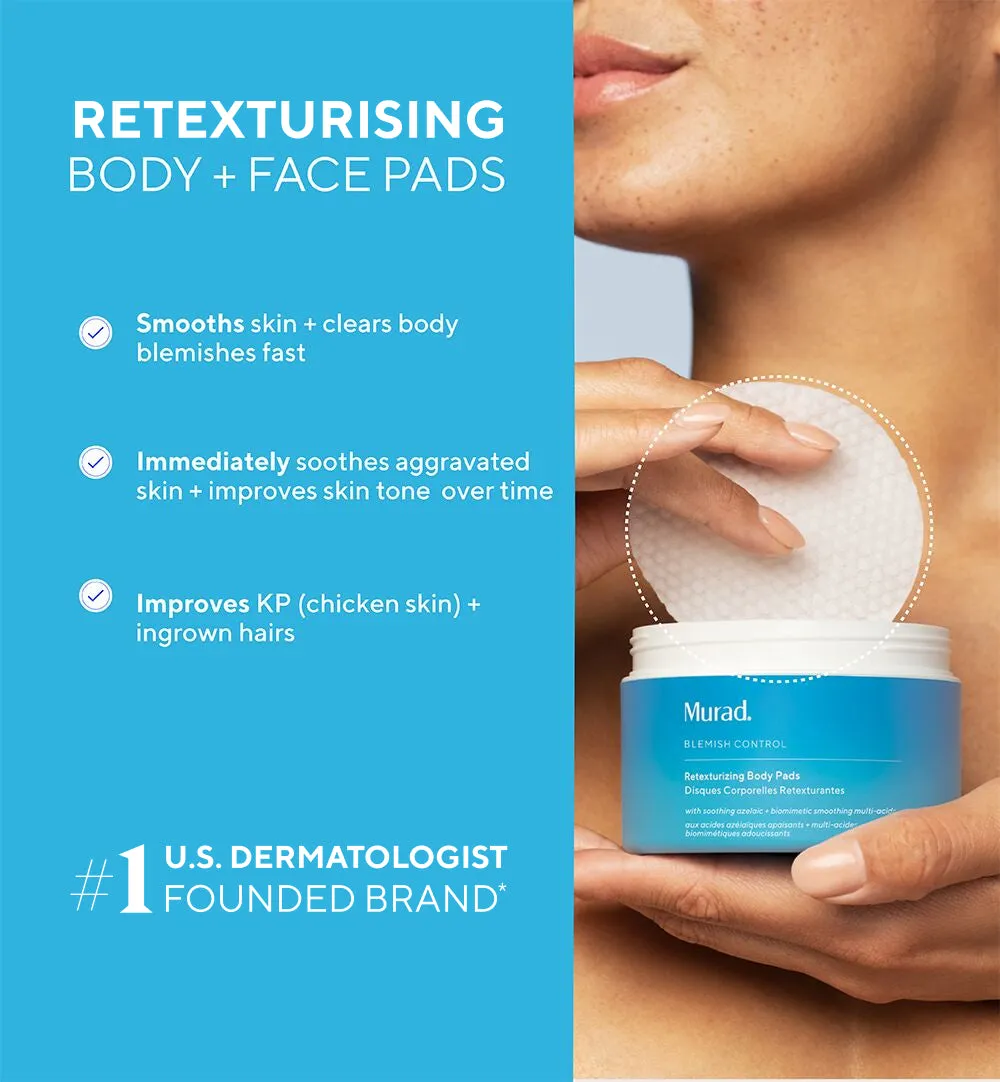 Retexturising Body   Face Pads