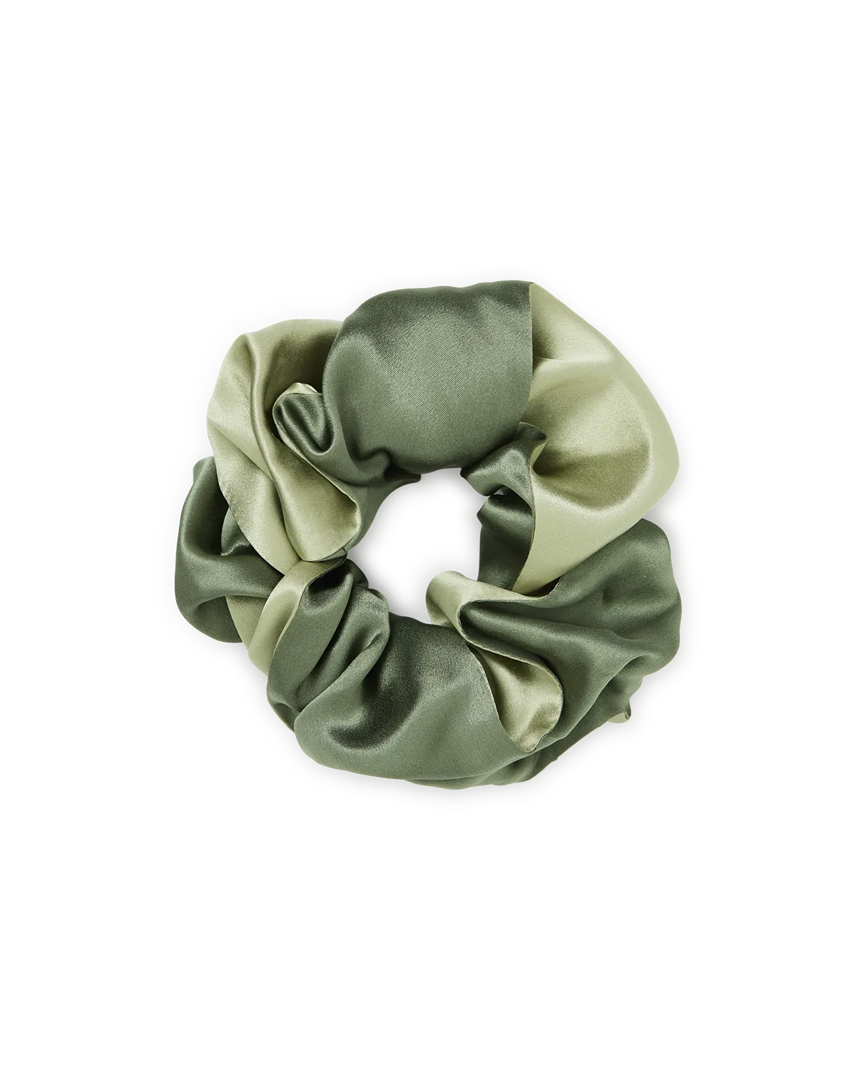 Silk Scrunchie | Large | Dusty Green