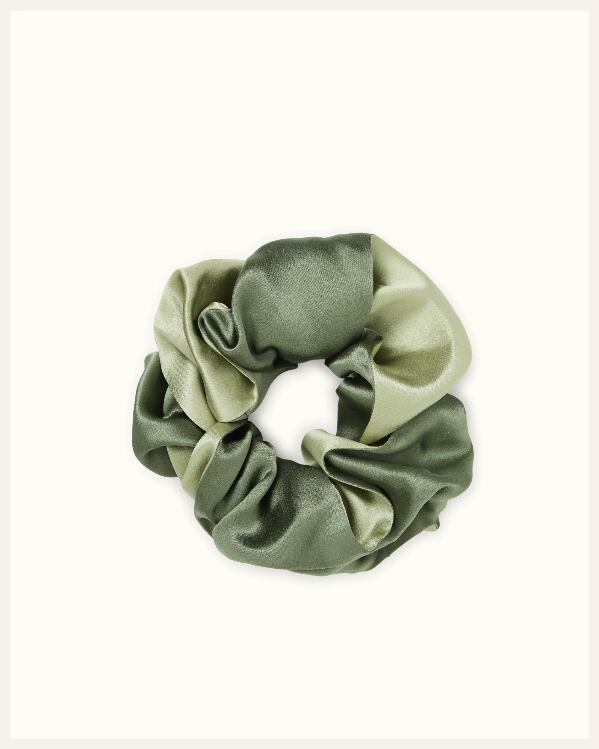 Silk Scrunchie | Large | Dusty Green