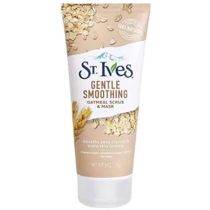 ST.IVES GENTLE SMOOTHING OATMEAL SCRUB & MASK 170G