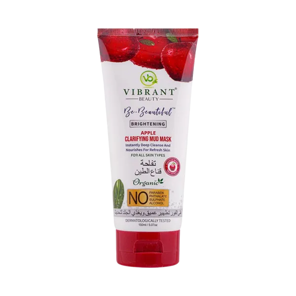 Vibrant Beauty Apple Clarifying Mud Face Mask 150ml